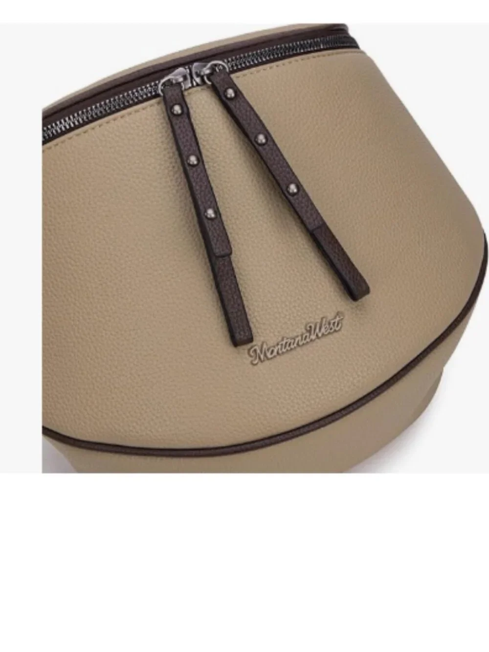 Crossbody Bag for Women, Large Bum Bag Purse Soft Vegan Leather Travel Fanny Pac
